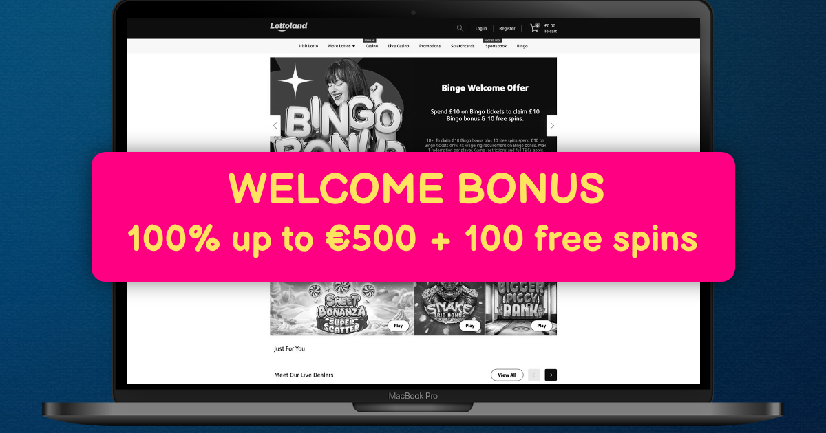 Lottoland Casino banner